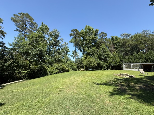 731 Glenn Ferry Road Fair Play, SC 29643 - Photo 11 of 23 A spacious, verdant yard invites outdoor activities, bordered by mature trees and a sunny sky.