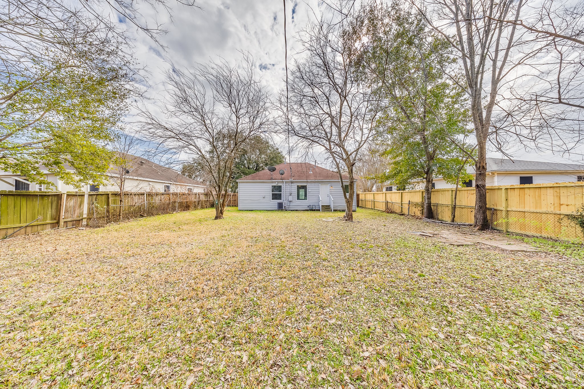 4523 Keystone Street Houston, TX 77021 - Photo 24 of 24 a house view with a trees in front of it