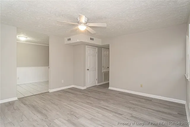 wooden floor in an empty room