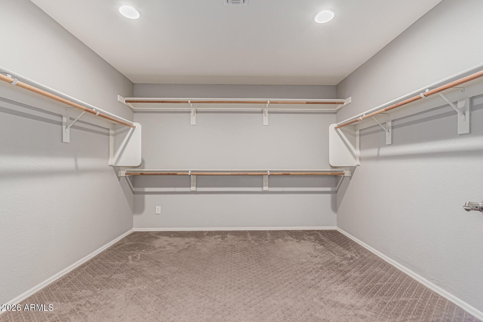 2381 East Brigadier Drive Gilbert, AZ 85298 - Photo 20 of 36 a view of an empty walk in closet