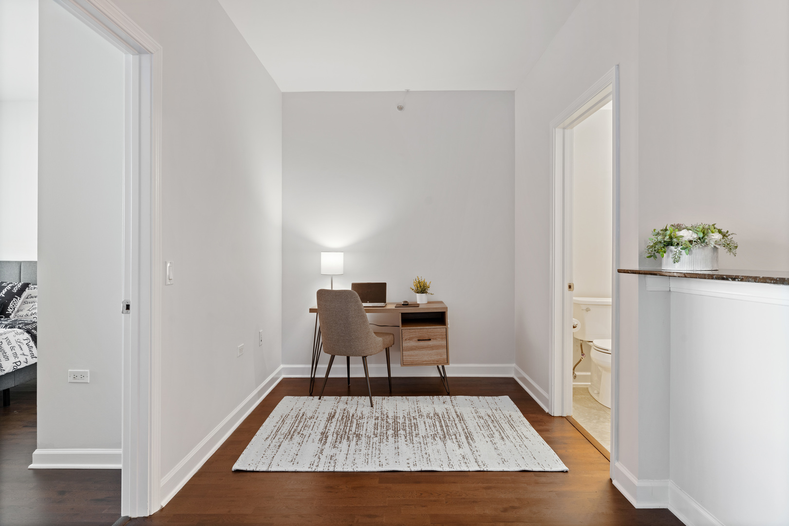 100 East 14th Street, Unit 1203 Chicago, IL 60605 - Photo 14 of 28 a view of a kitchen from the hallway