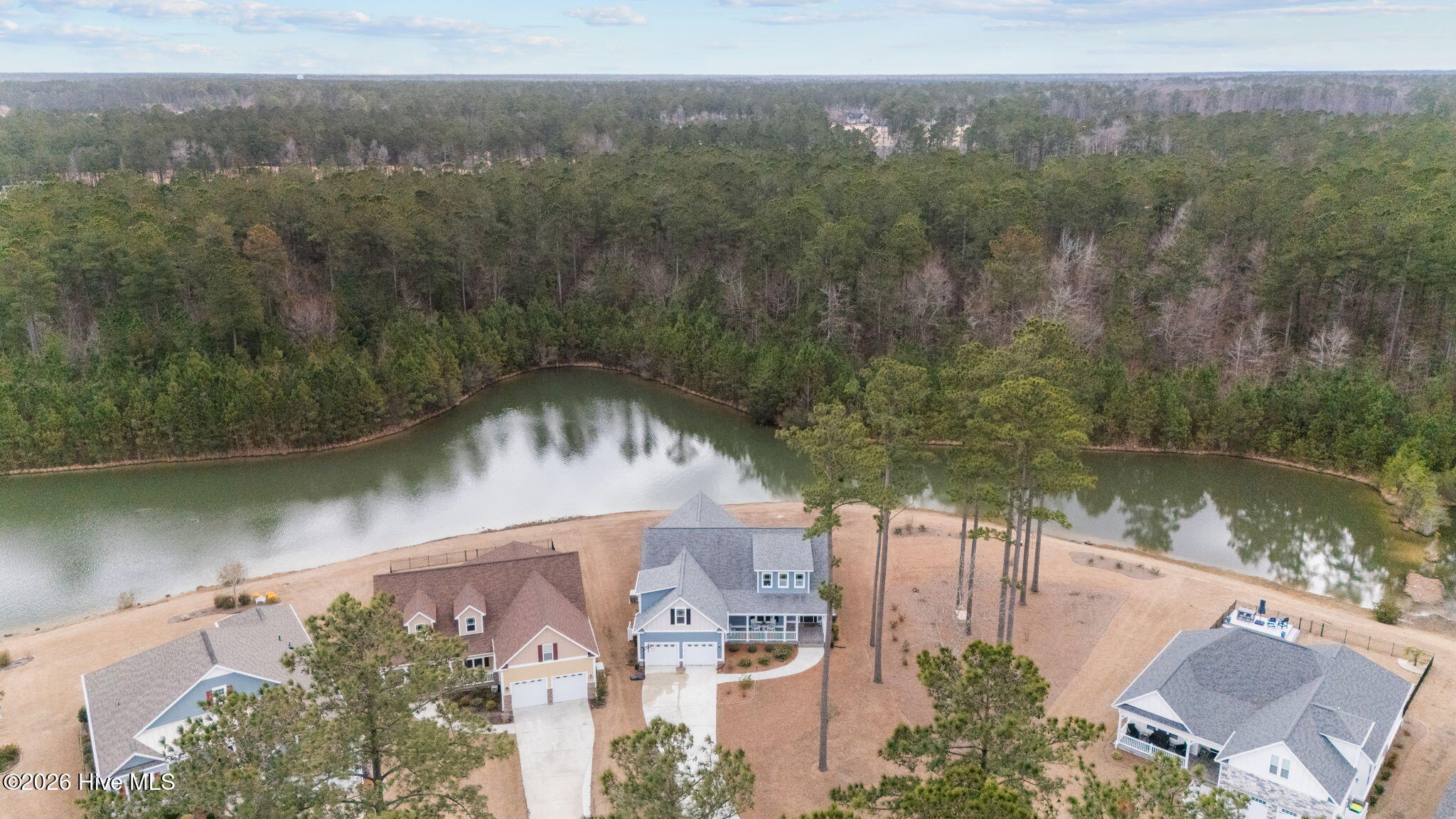 3012 Watercrest Loop New Bern, NC 28562 - Photo 5 of 84 front of house aerial