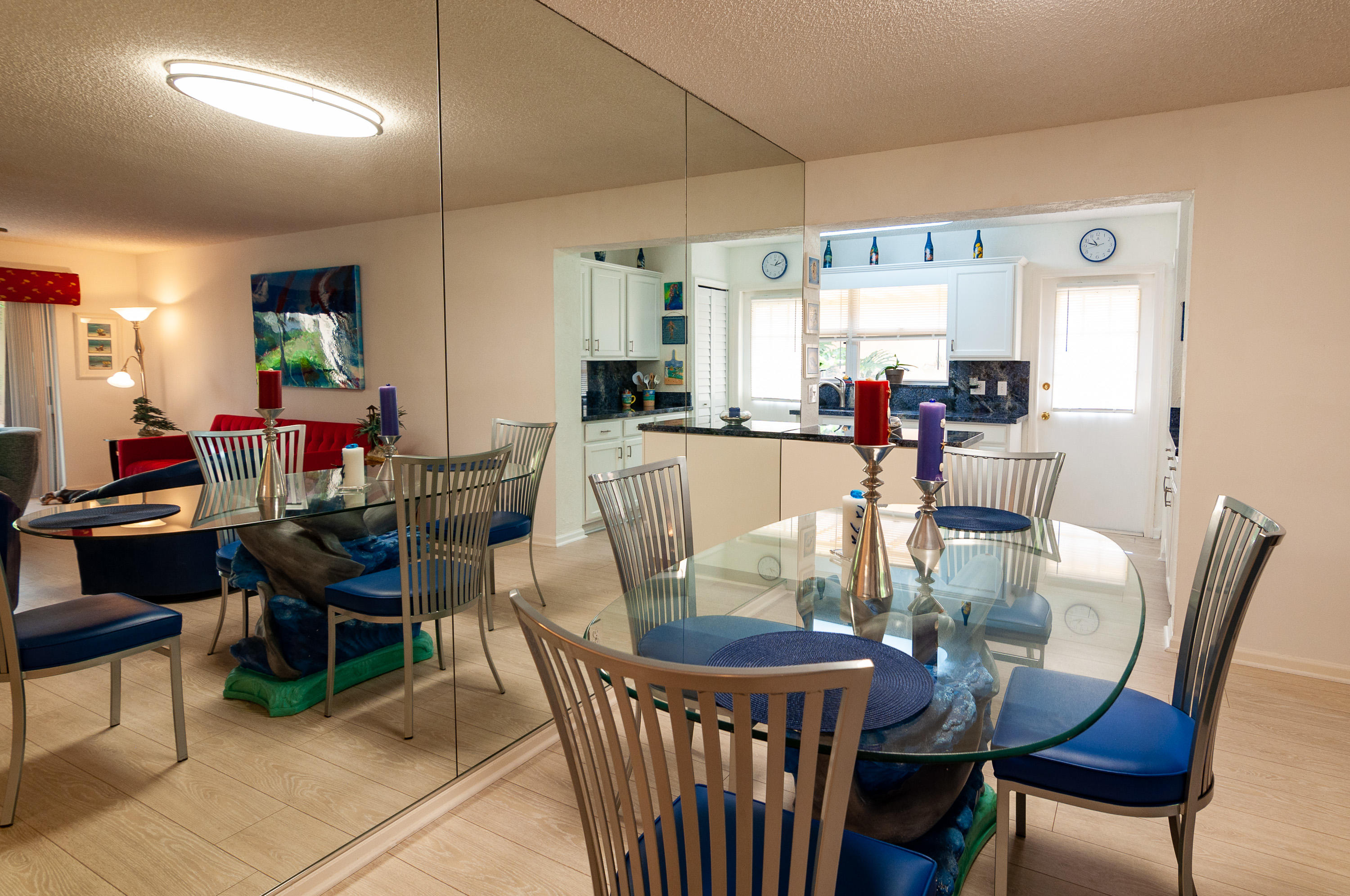 4161 U.S. Highway 1, Unit E2 Jupiter, FL 33477 - Photo 6 of 37 a view of a dining room with furniture window and outside view