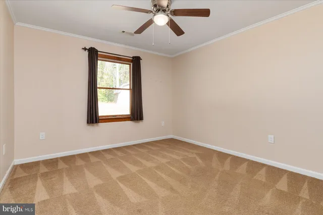 a view of empty room