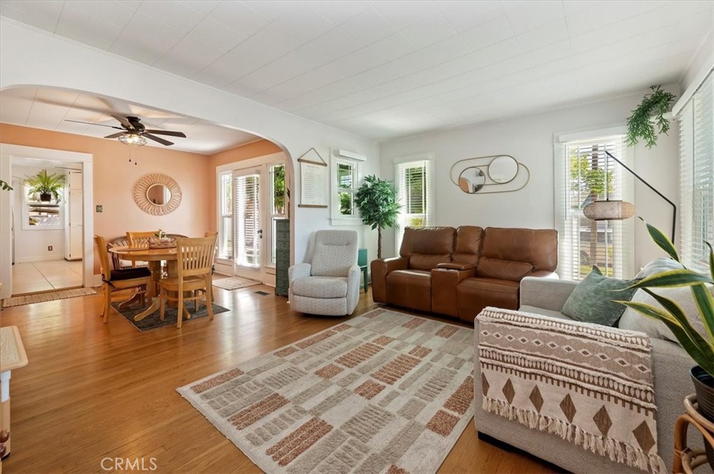 3398 Locust Street Riverside, CA 92501 - Photo 7 of 33 a living room with furniture and wooden floor