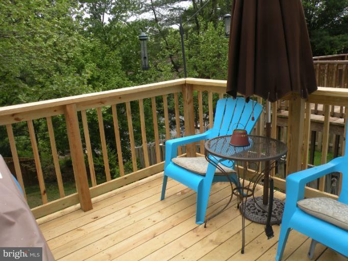1721 Logmill Lane Gaithersburg, MD 20879 - Photo 5 of 16 a view of a chairs and table on the deck