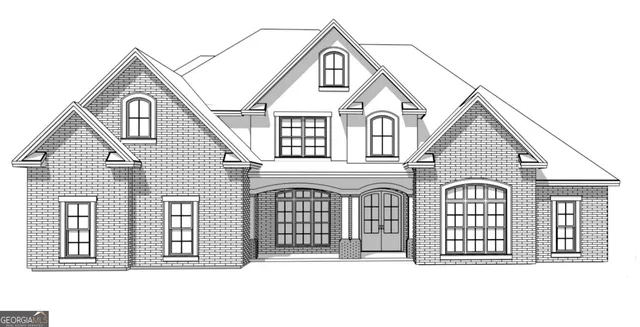 a view of a white house