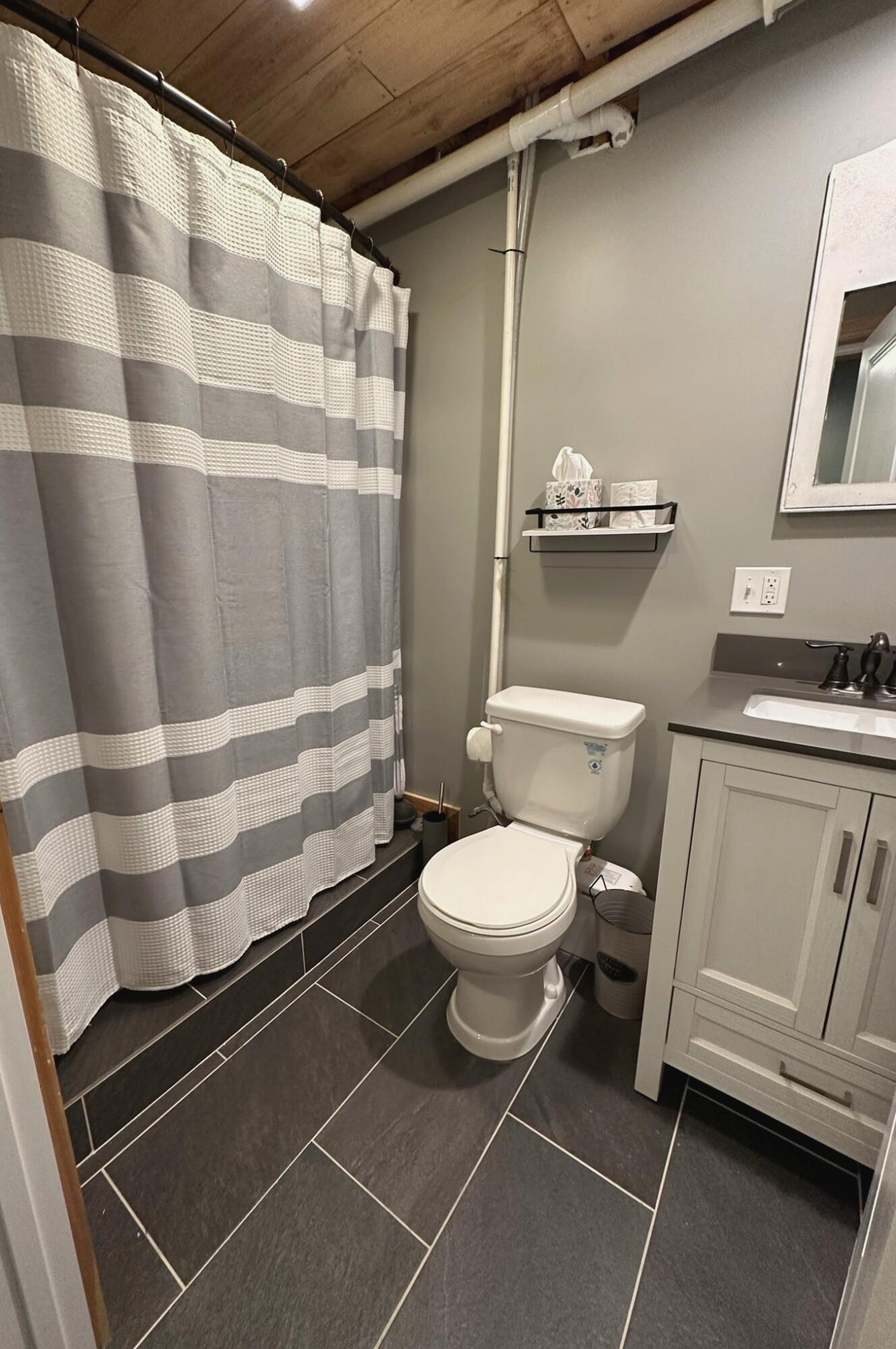 126 Poverty Pond Road West Newfield, ME 04095 - Photo 52 of 67 Full bath in finished basement.