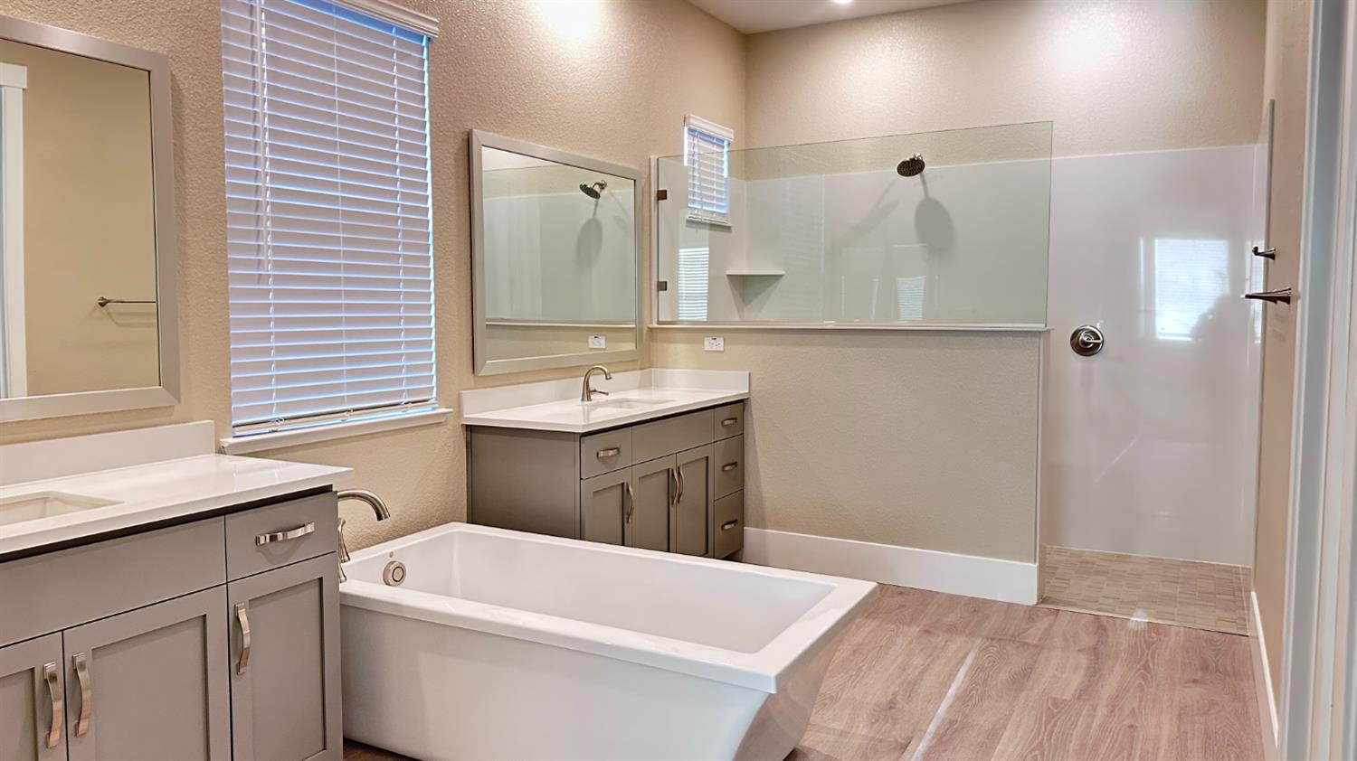 3036 Pocosol Way Rancho Cordova, CA 95742 - Photo 10 of 14 a bathroom with a sink a toilet a mirror and shower