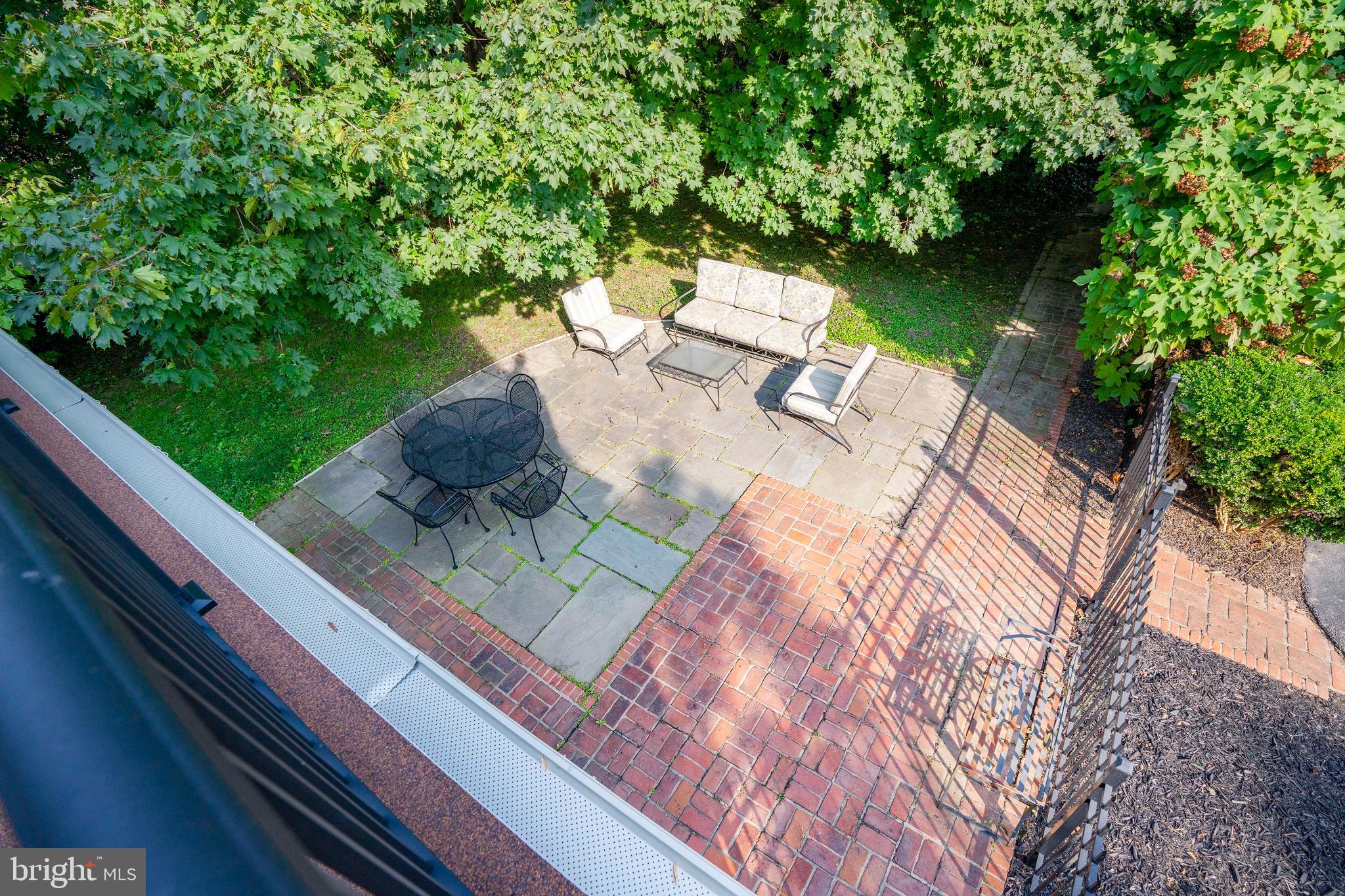 726 Nottingham Road Wilmington, DE 19805 - Photo 49 of 67 Private rear patio as seen from the top floor