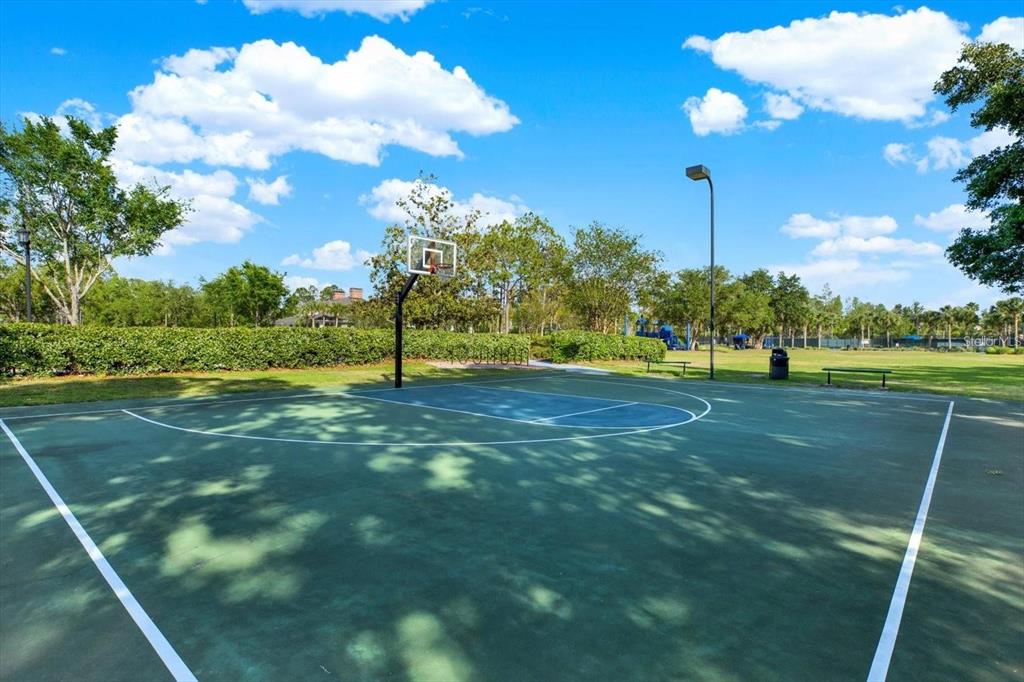 20104 Pond Spring Way Tampa, FL 33647 - Photo 43 of 51 a view of a playground with basketball court