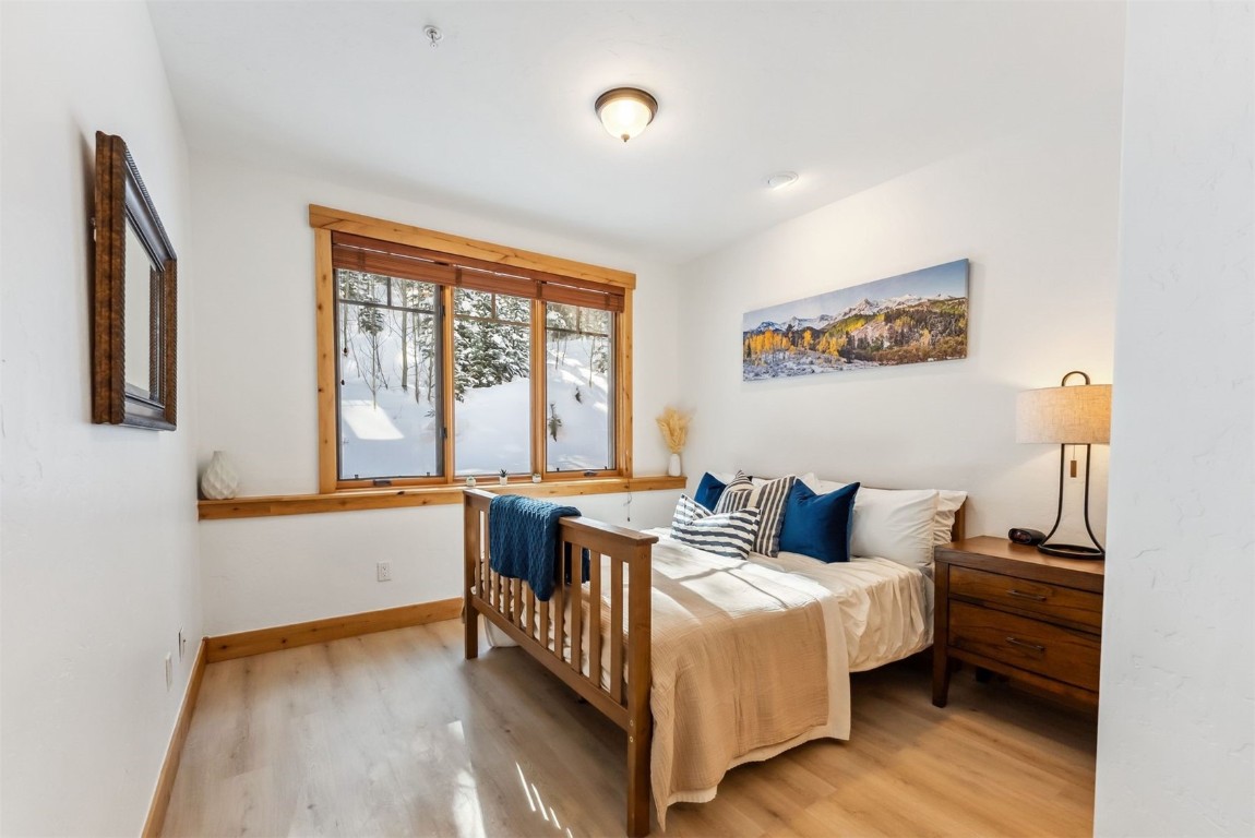 35 Tip Top Trail, Unit 6500 Keystone, CO 80435 - Photo 16 of 47 a bed room with a bed and a window