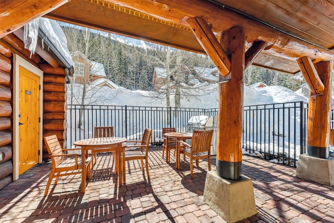 35 Tip Top Trail, Unit 6500 Keystone, CO 80435 - Photo 43 of 47 a view of a two chairs on the roof deck