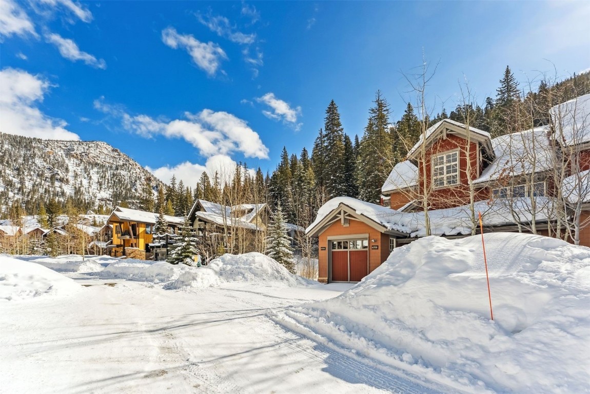 35 Tip Top Trail, Unit 6500 Keystone, CO 80435 - Photo 47 of 47 a view of a house with snow on the road