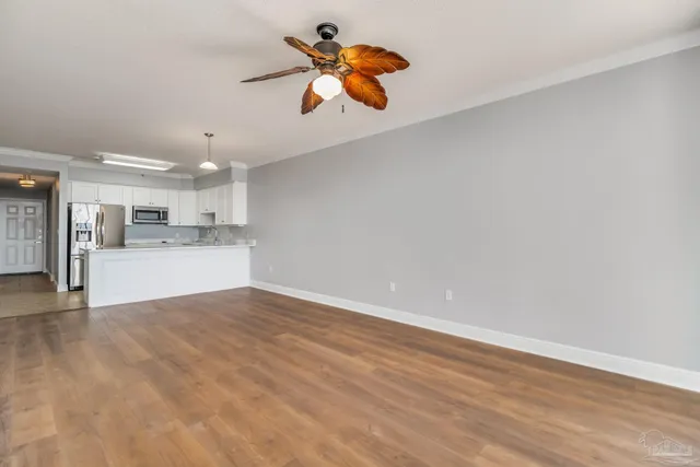 a view of kitchen and window