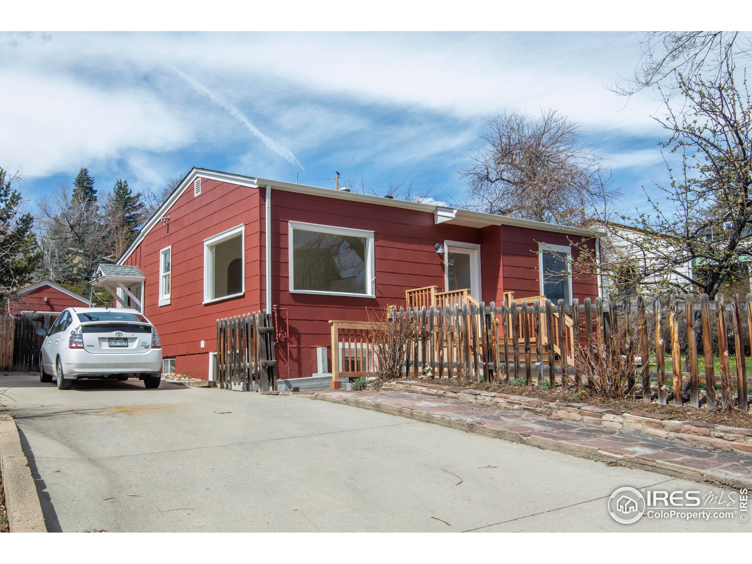 2447 20th Street Boulder, CO 80304 - Photo 35 of 35 a view of a car park in front of house