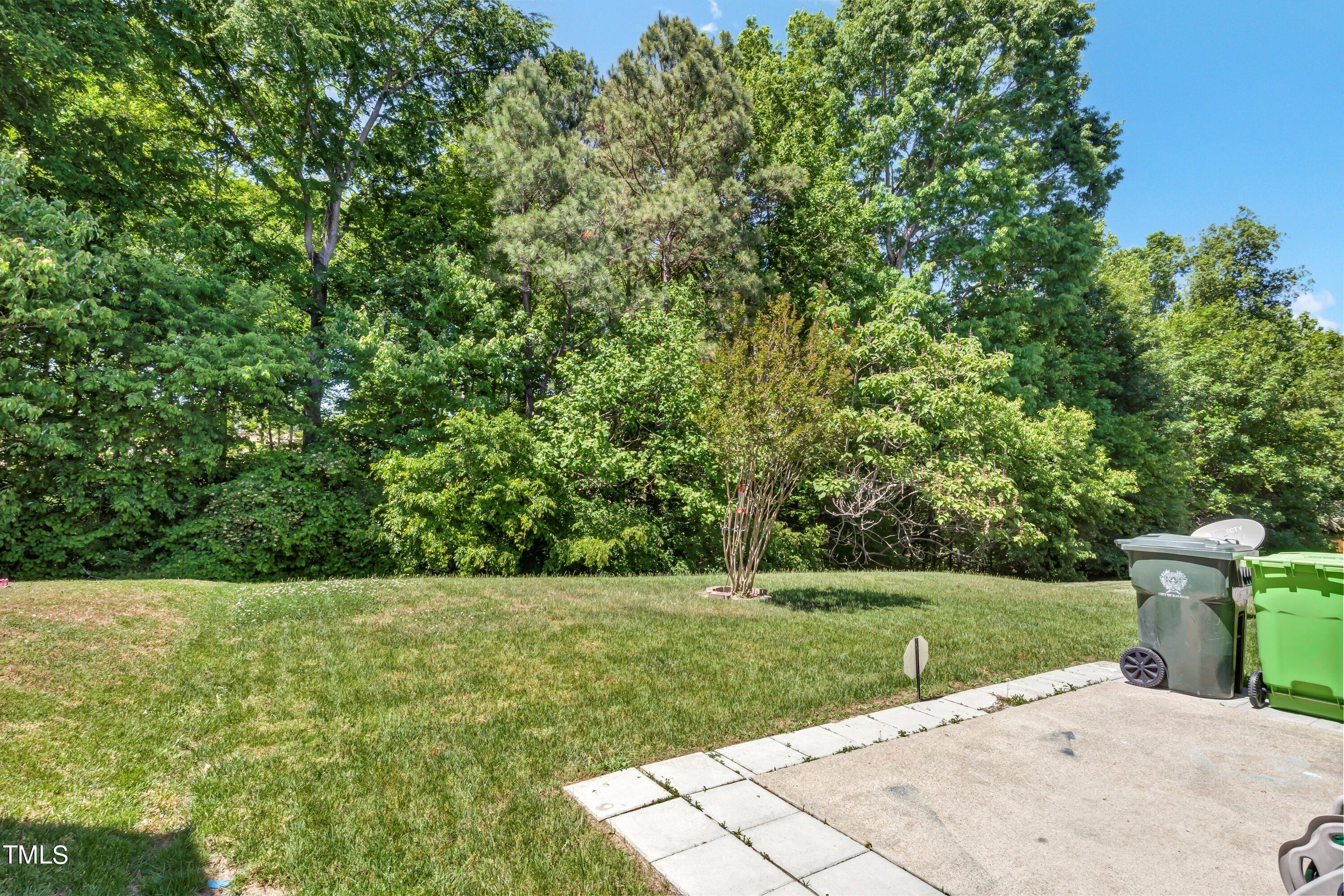 3932 Cane Garden Drive Raleigh, NC 27610 - Photo 34 of 34 a view of a garden and basketball court