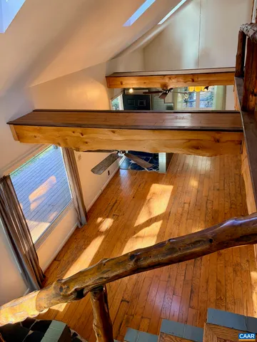 a view of a living room