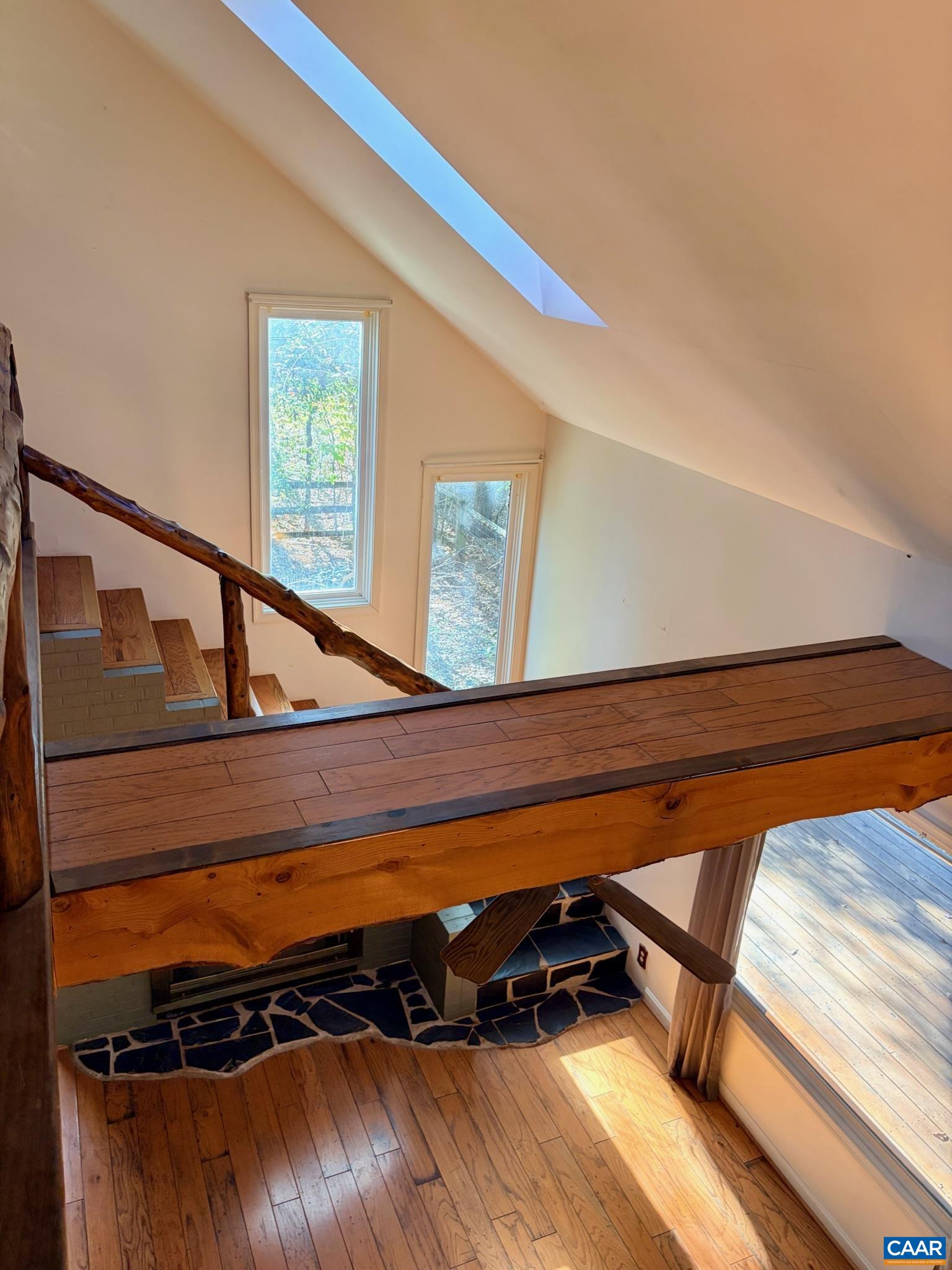 699 Winton Road Amherst, VA 24521 - Photo 30 of 35 a view of a room with wooden floor and stairs