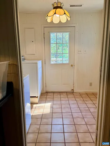 a view of a yoga room