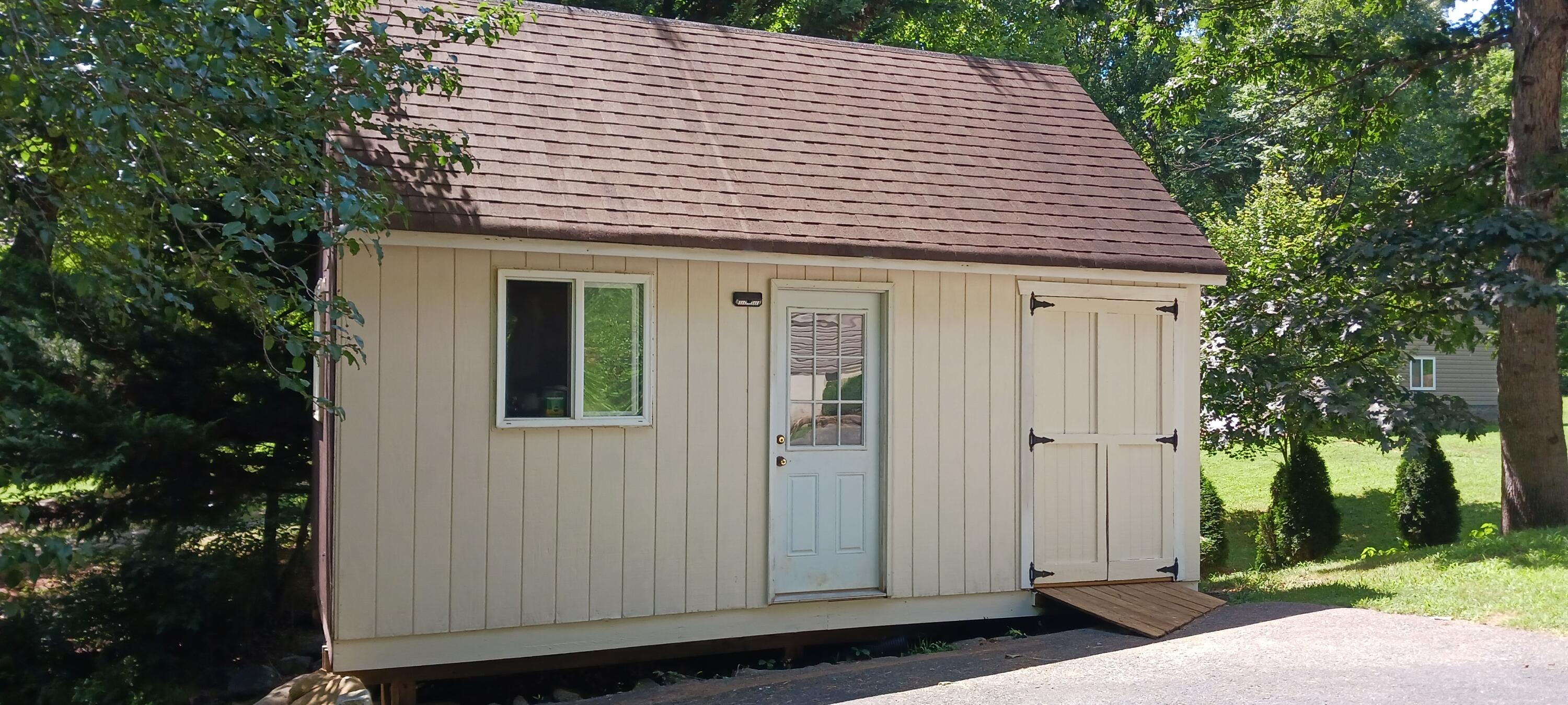 6796 Charlemont Road Goode, VA 24556 - Photo 72 of 78 Front Shed 2-27-25