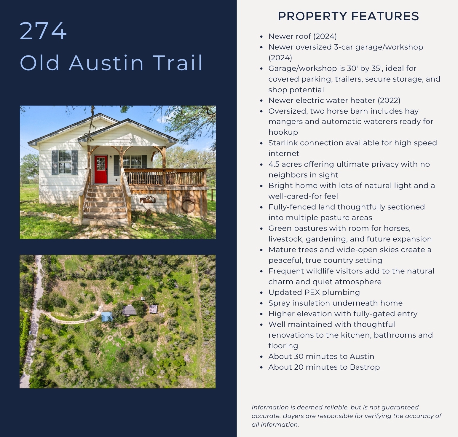 274 Old Austin Trail Elgin, TX 78621 - Photo 2 of 32