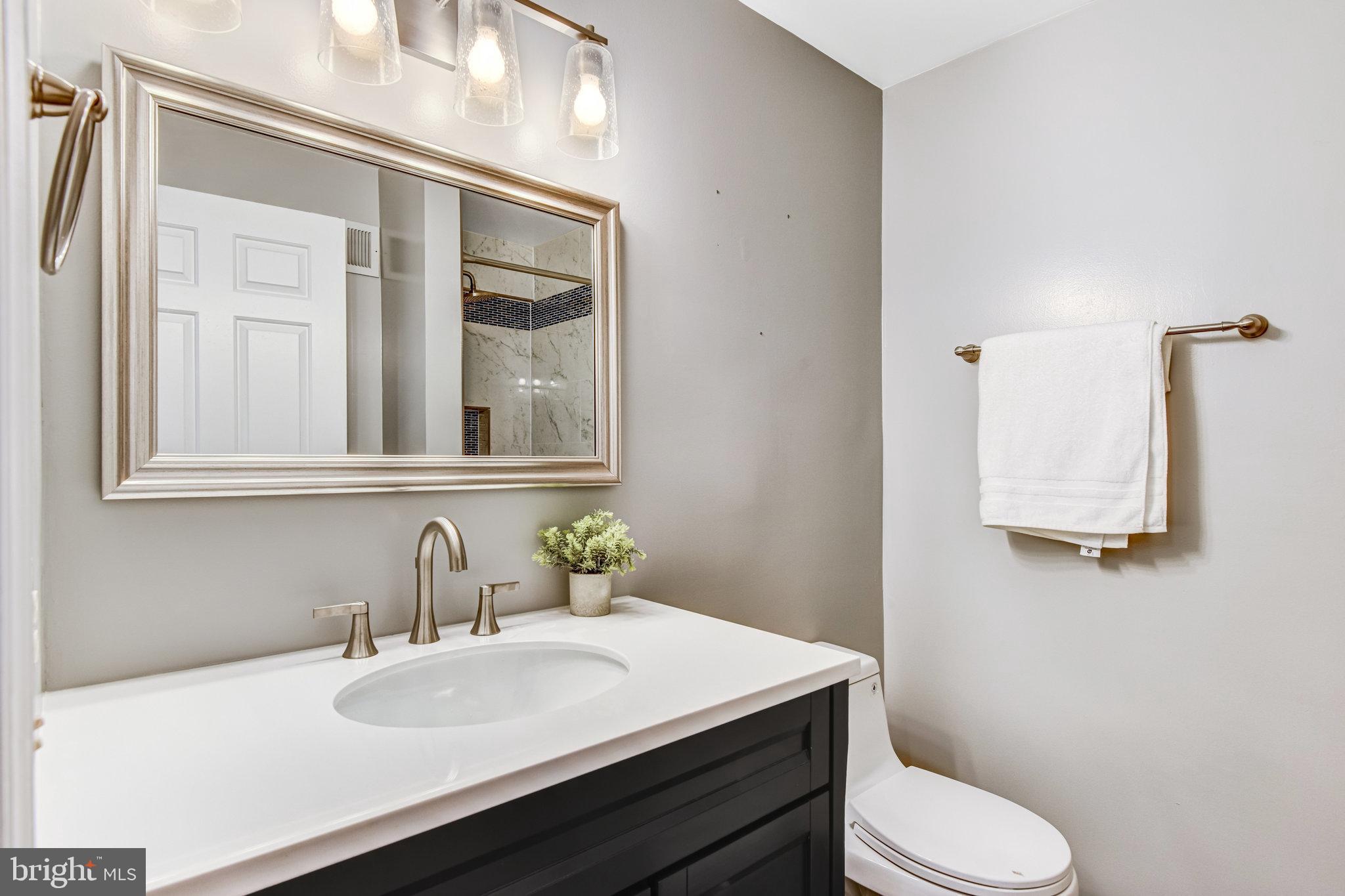 5950 Powell's Landing Road Burke, VA 22015 - Photo 24 of 40 Updated Lower Level Full Bathroom