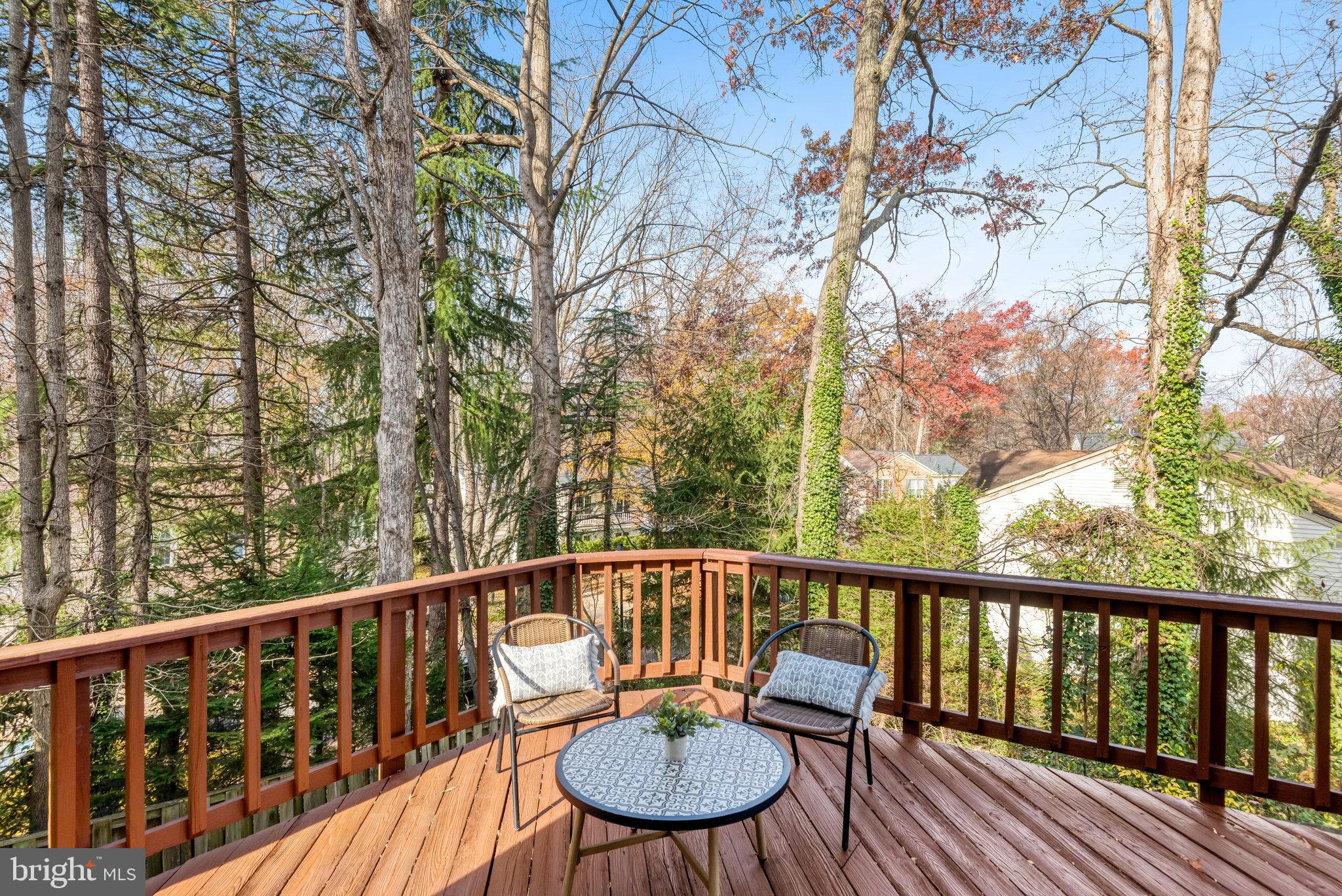 5950 Powell's Landing Road Burke, VA 22015 - Photo 30 of 40 Wooden Deck