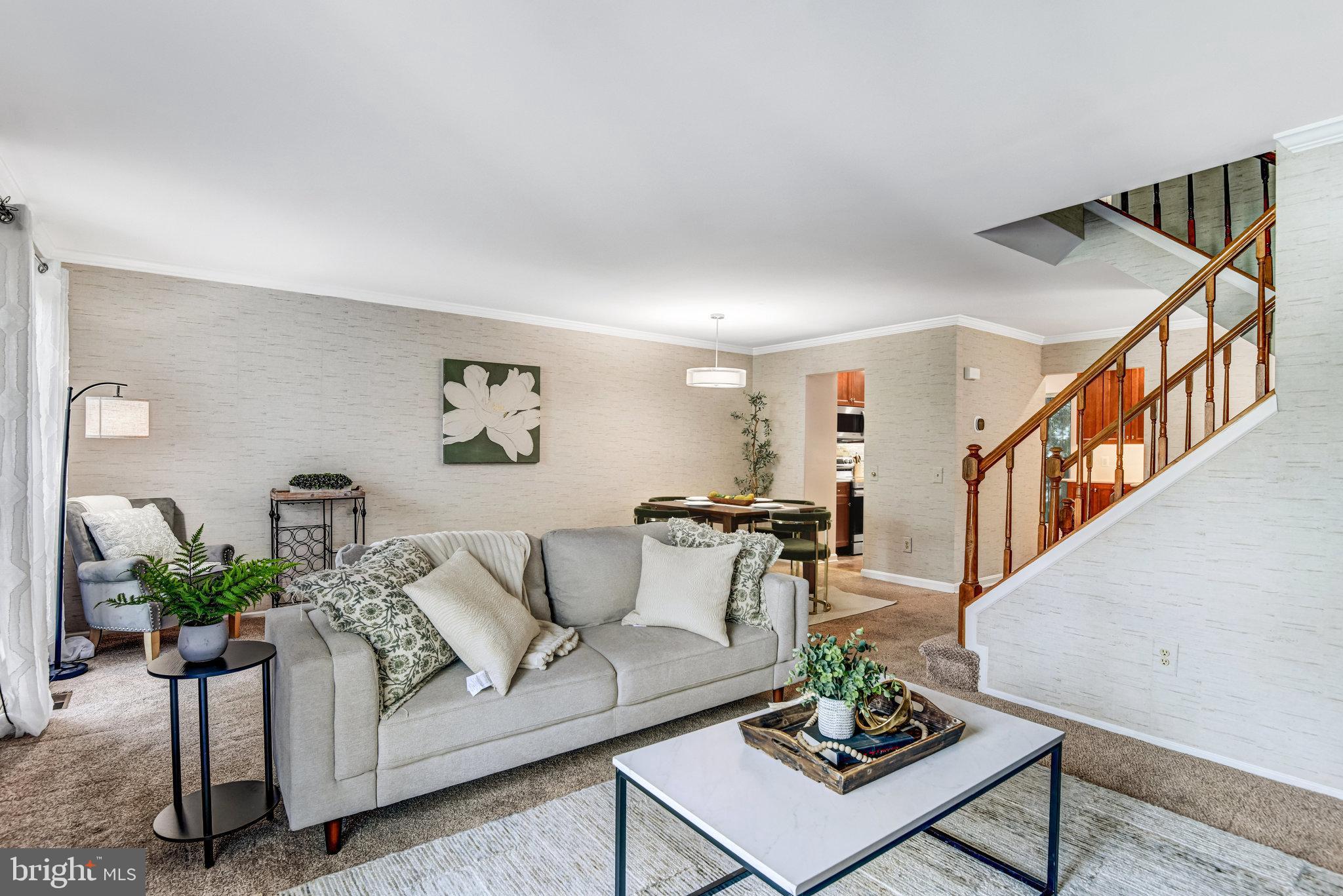 5950 Powell's Landing Road Burke, VA 22015 - Photo 8 of 40 Bright Living Room