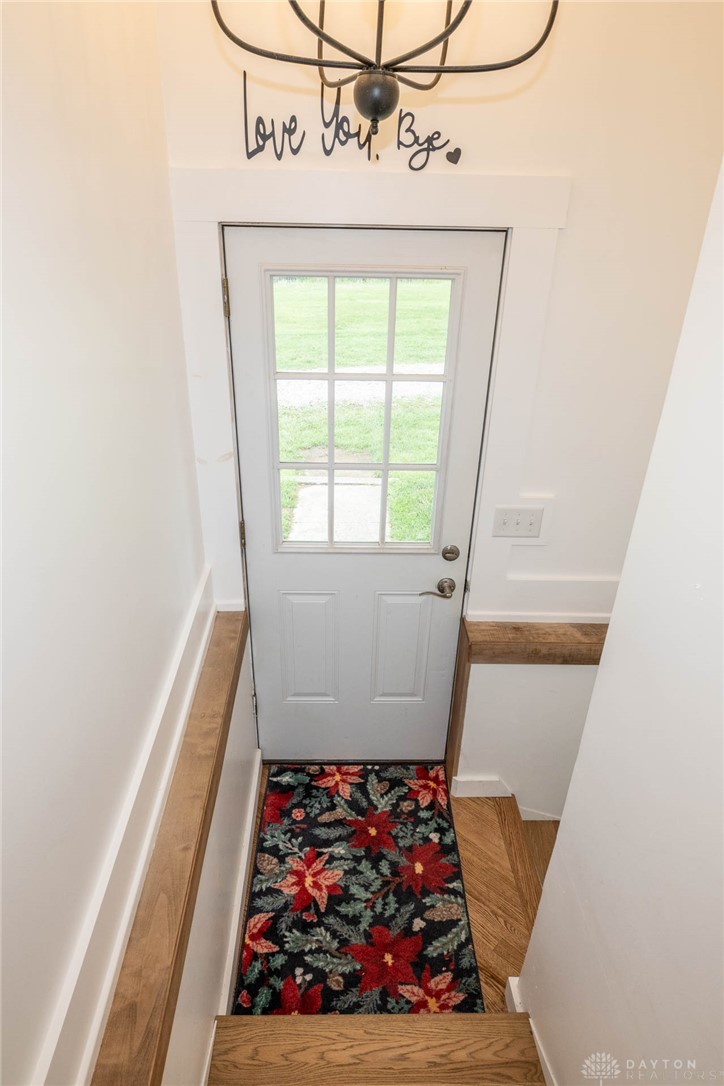 190 Swailes Road Troy, OH 45373 - Photo 28 of 82 This inviting entryway offers a warm welcome with natural wood accents and abundant natural light.