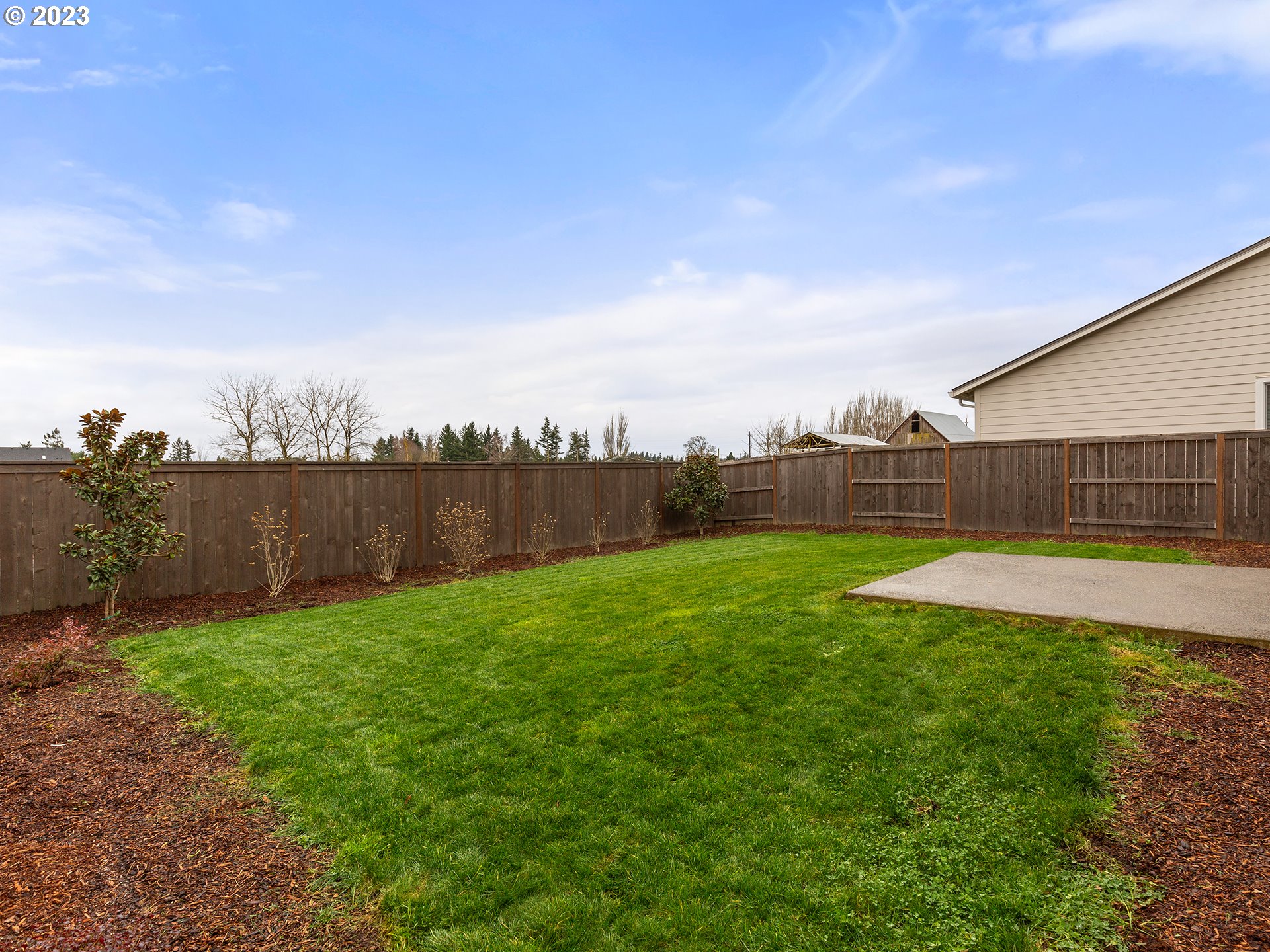 8713 North 1st Street Ridgefield, WA 98642 - Photo 22 of 24 a view of a back yard