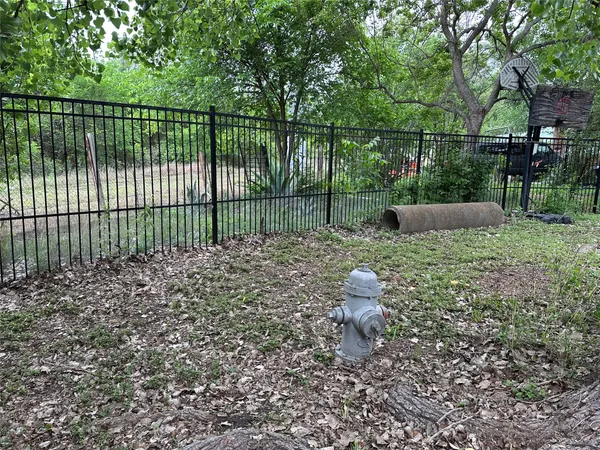 a garden view