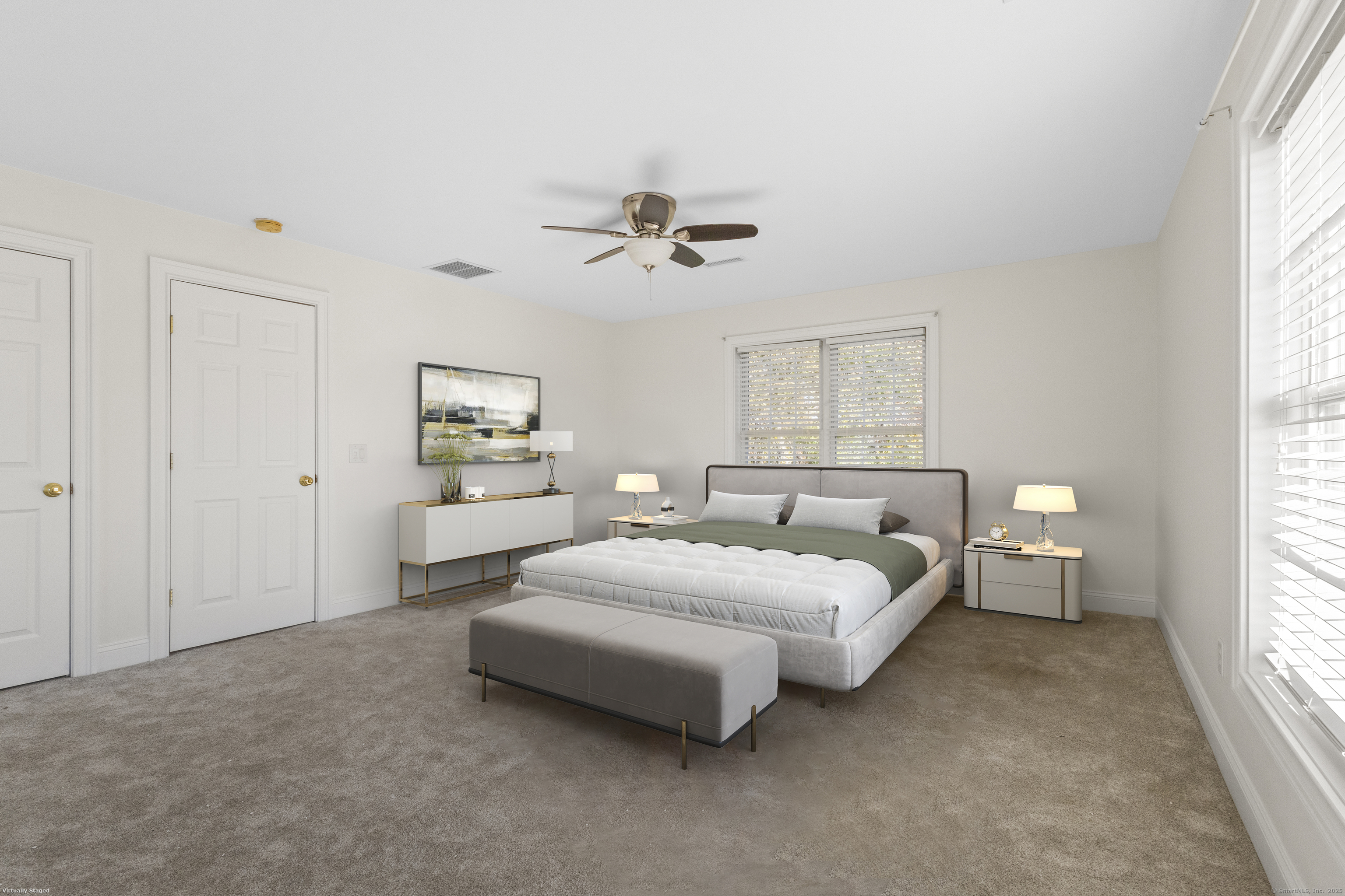 5 Two Mile Hill Road Waterford, CT 06385 - Photo 12 of 21 a spacious bedroom with a bed and window