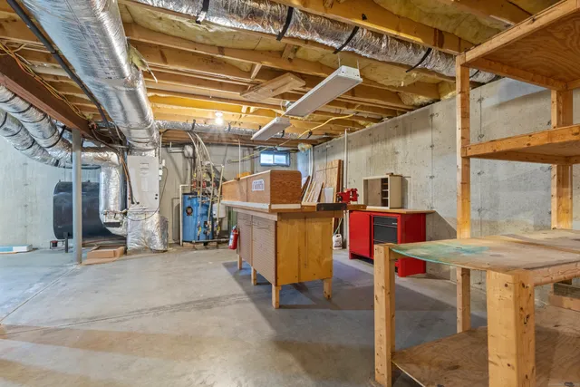 a view of storage and utility room