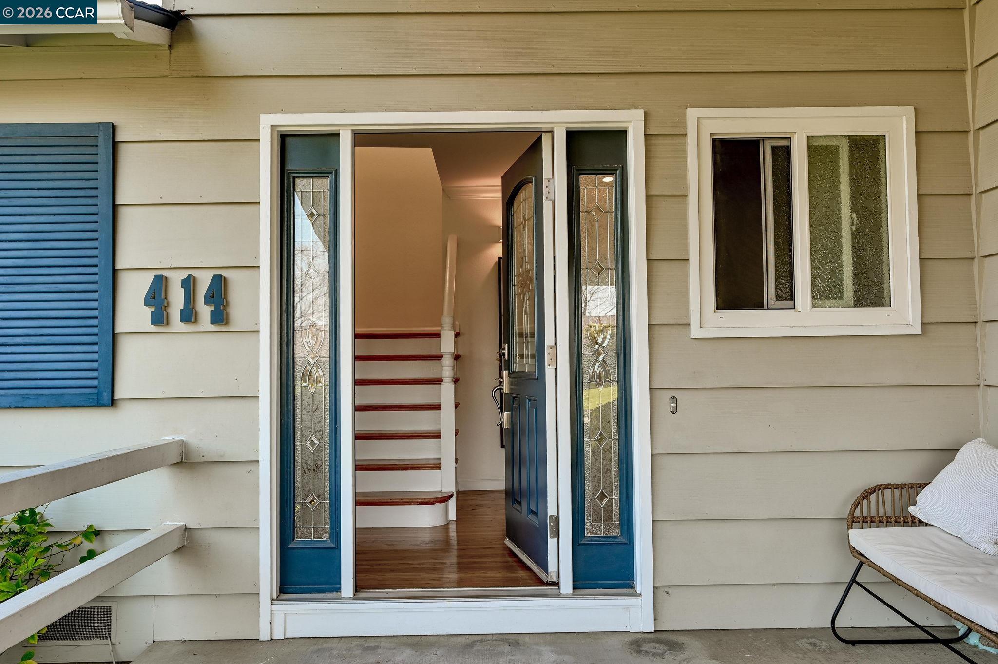 414 Peppertree Road Walnut Creek, CA 94598 - Photo 4 of 49 a view of front door and porch