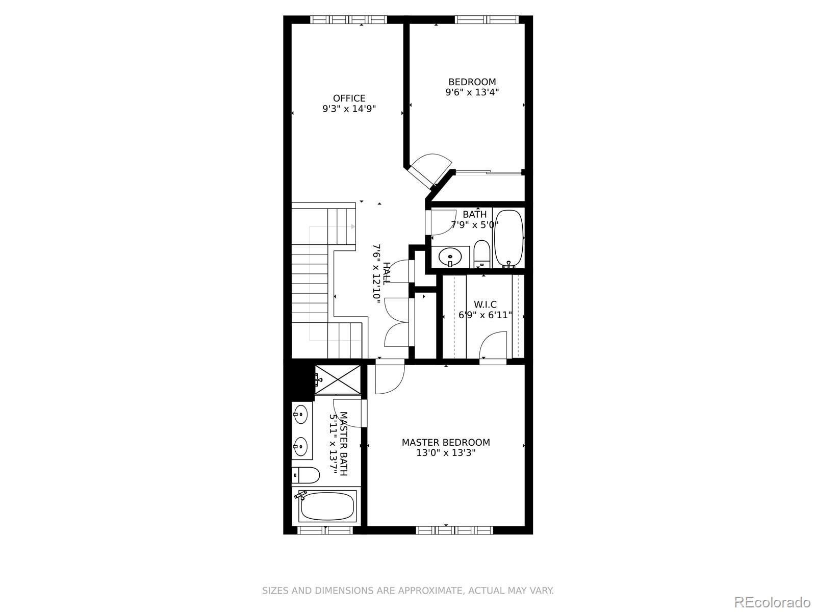 624 Green Ash Street, Unit G Highlands Ranch, CO 80129 - Photo 39 of 40 a picture of a floor plan