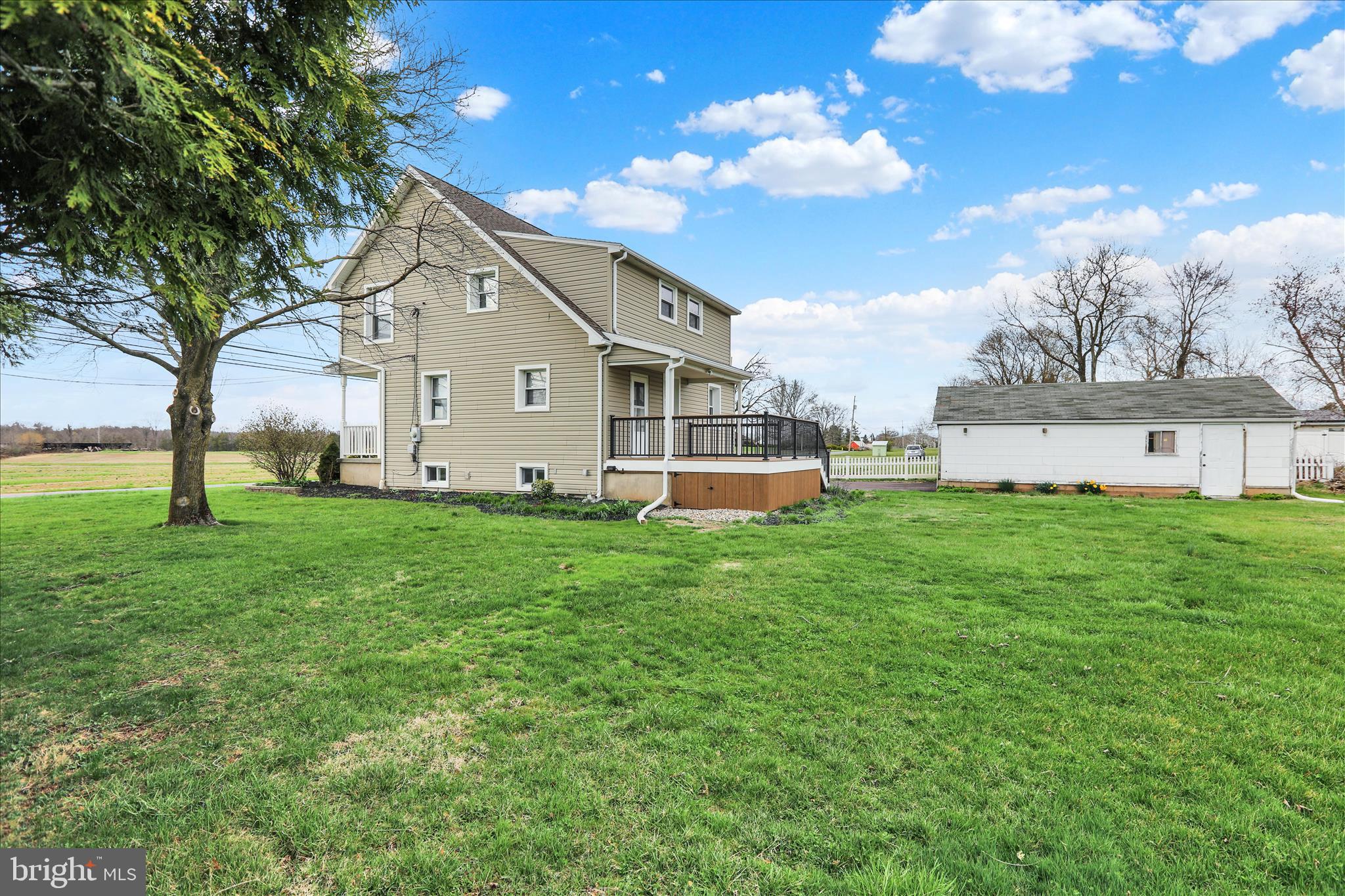 3027 Limekiln Road Birdsboro, PA 19508 - Photo 36 of 37 a front view of house with garden