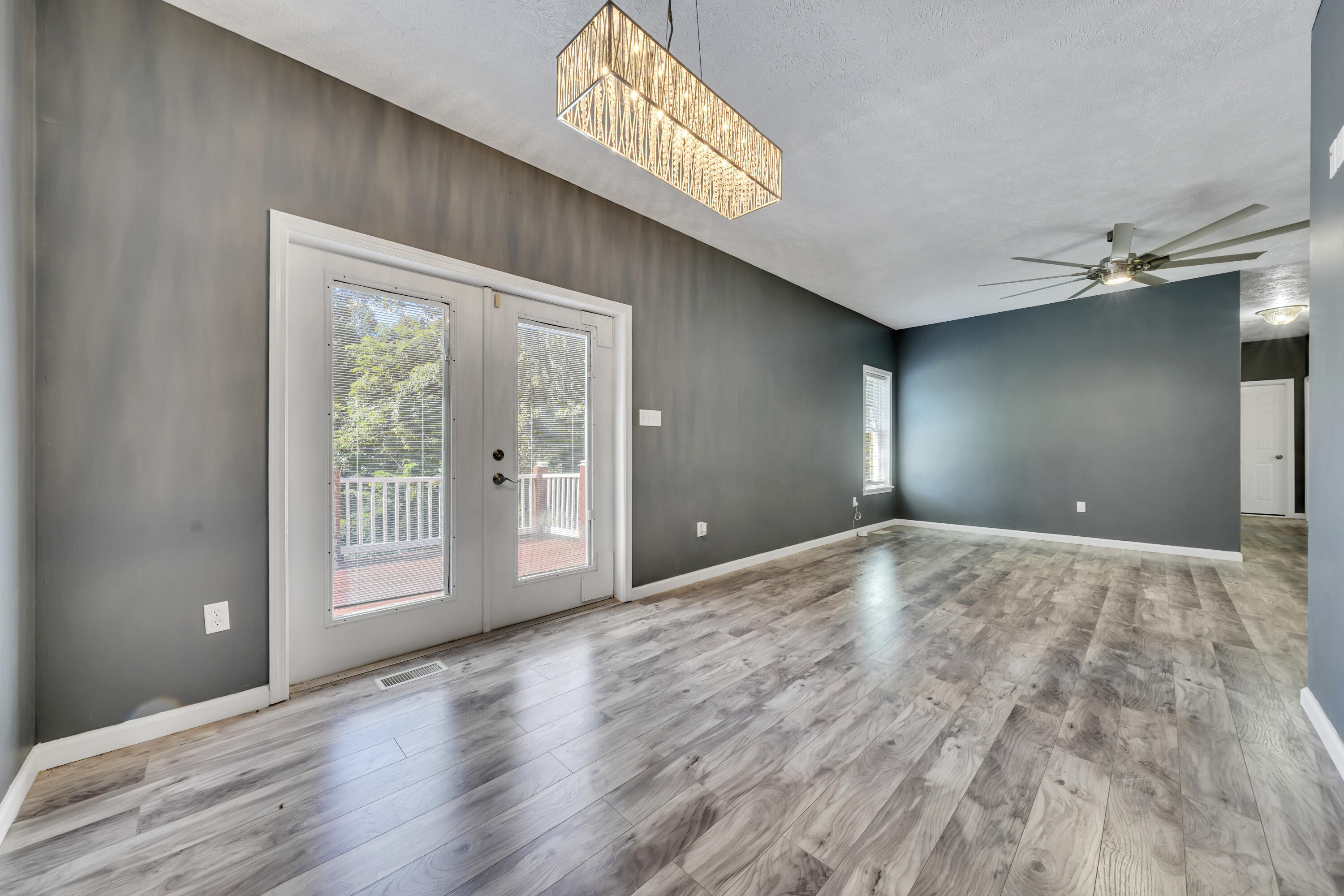 319 Cooks Knob Road Ferrum, VA 24088 - Photo 12 of 80 a view of empty room with wooden floor