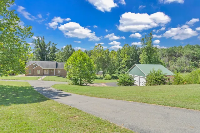a view of a wooden deck