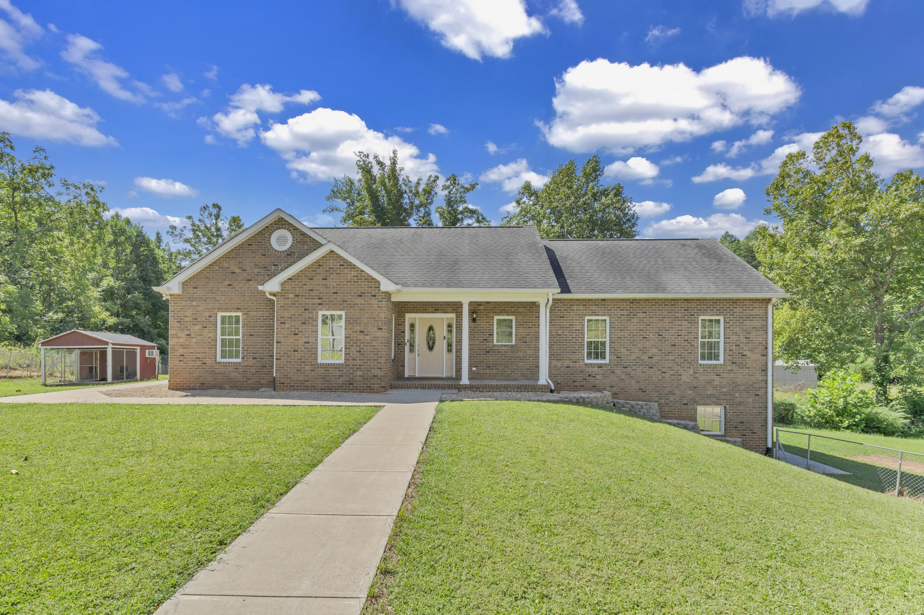 319 Cooks Knob Road Ferrum, VA 24088 - Photo 25 of 80 a front view of house with yard and green space