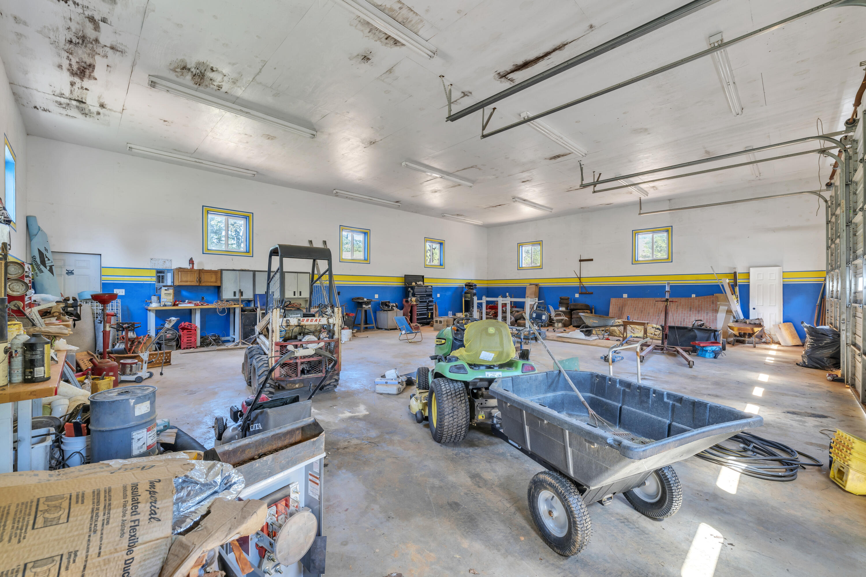 319 Cooks Knob Road Ferrum, VA 24088 - Photo 38 of 80 a view of a room with gym equipment