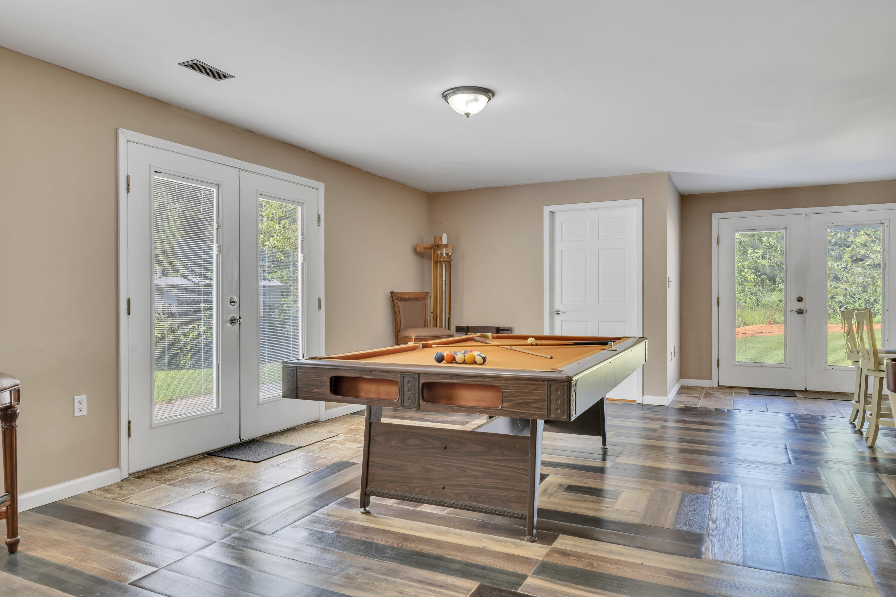 319 Cooks Knob Road Ferrum, VA 24088 - Photo 46 of 80 a room with pool table and windows