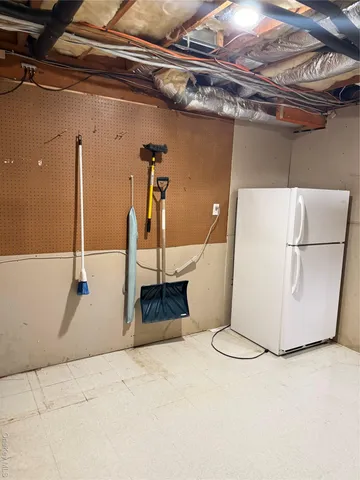a view of a storage & utility room
