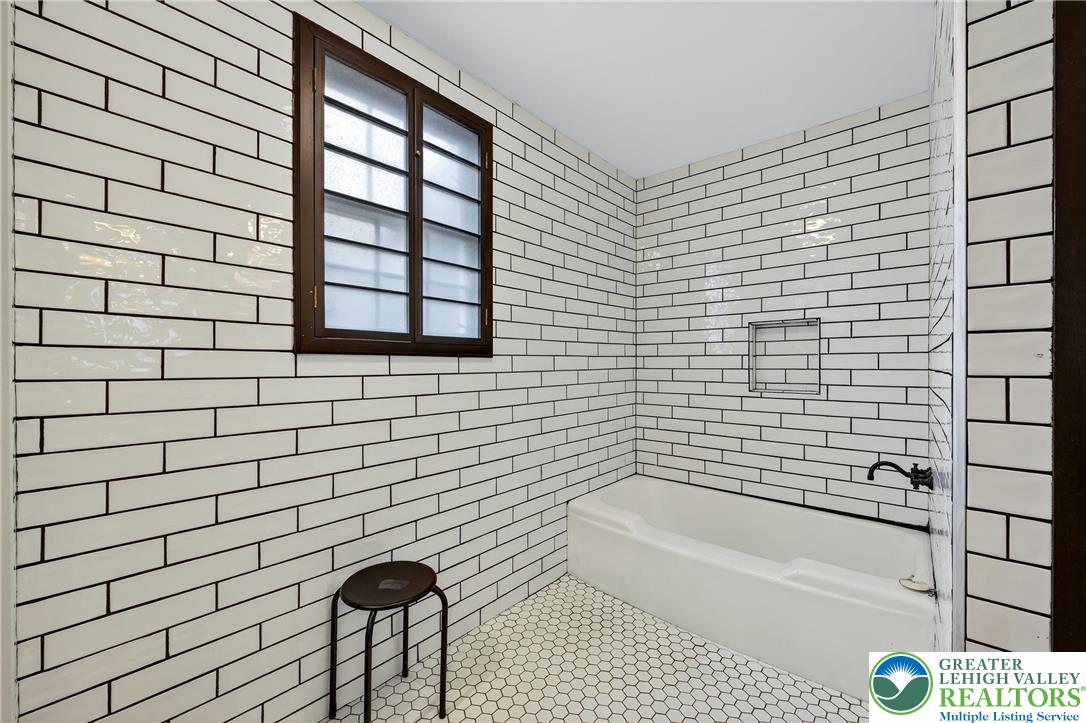 22 South 1st Street Bangor, PA 18013 - Photo 35 of 79 a bathroom with a bathtub and shower