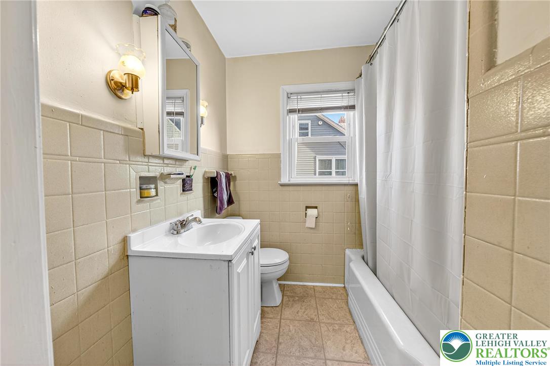 22 South 1st Street Bangor, PA 18013 - Photo 63 of 79 a bathroom with a sink toilet and shower