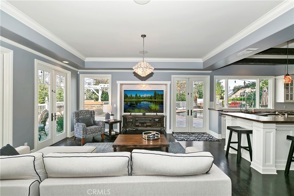 3124 Pachappa Drive Riverside, CA 92506 - Photo 15 of 50 a living room with fireplace furniture and a large window