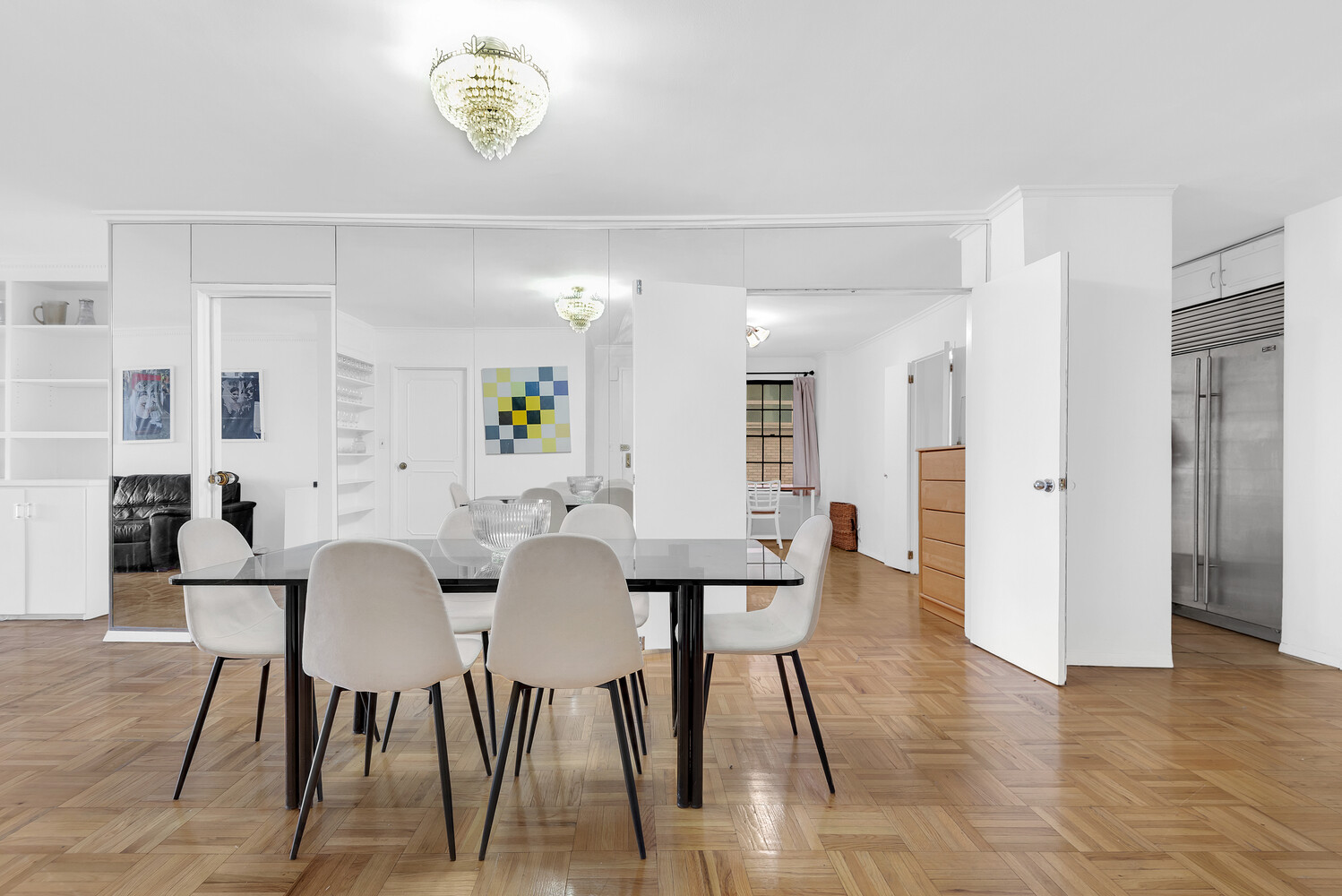 530 East 72nd Street, Unit 3F Manhattan, NY 10021 - Photo 6 of 16 a view of a dining room with furniture