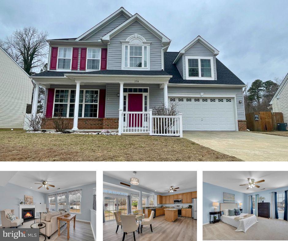 1104 Ruddy Duck Court Denton, MD 21629 - Photo 1 of 50 a front view of a house with a yard