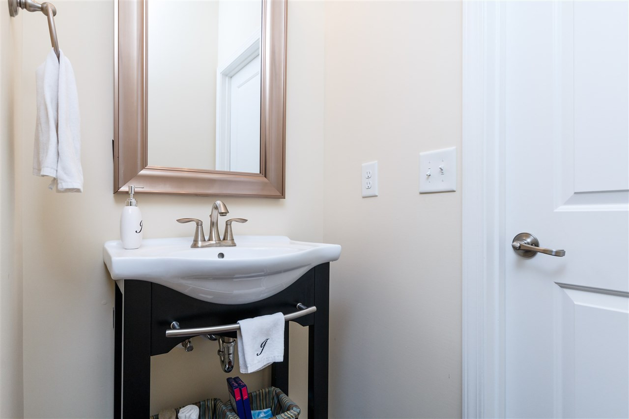1305 Rodessa Run Raleigh, NC 27607 - Photo 15 of 25 Half bath on the second floor is convenient and also perfect for guests to use. Bathroom