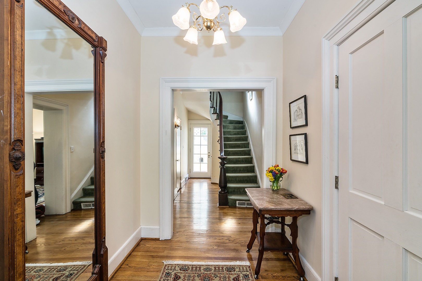 548 Willow Road Winnetka, IL 60093 - Photo 2 of 26 a view of entryway with livingroom and furniture